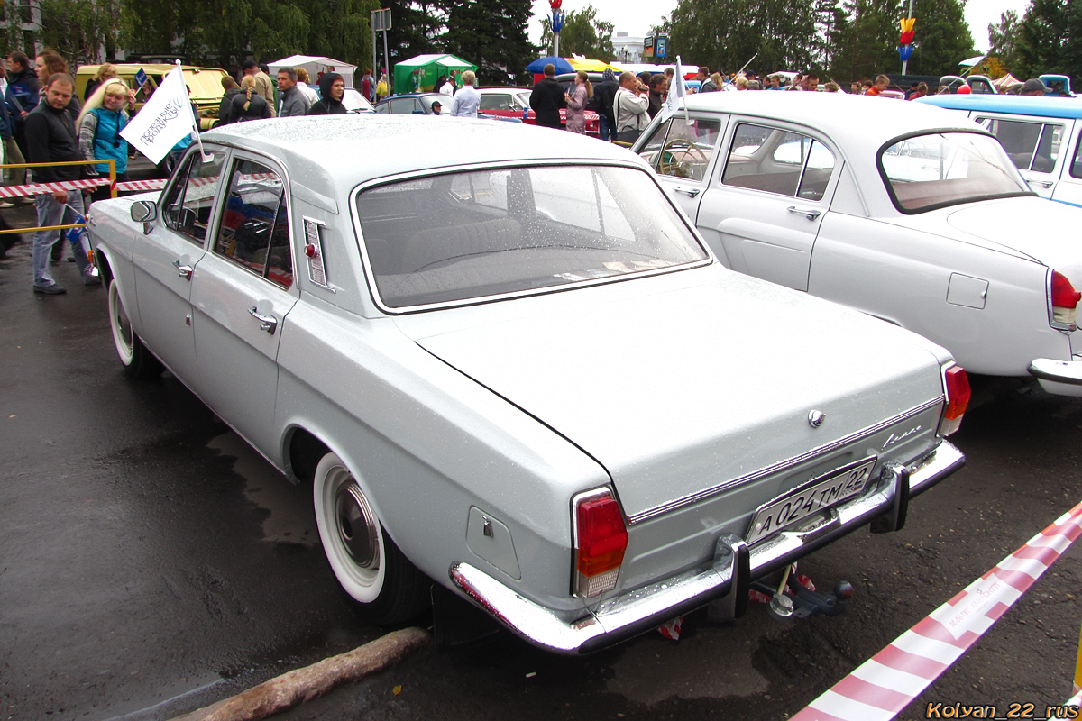 Алтайский край, № А 024 ТМ 22 — ГАЗ-24 Волга '68-86; Алтайский край — Выставки ко дню города Барнаул, 2012 г.