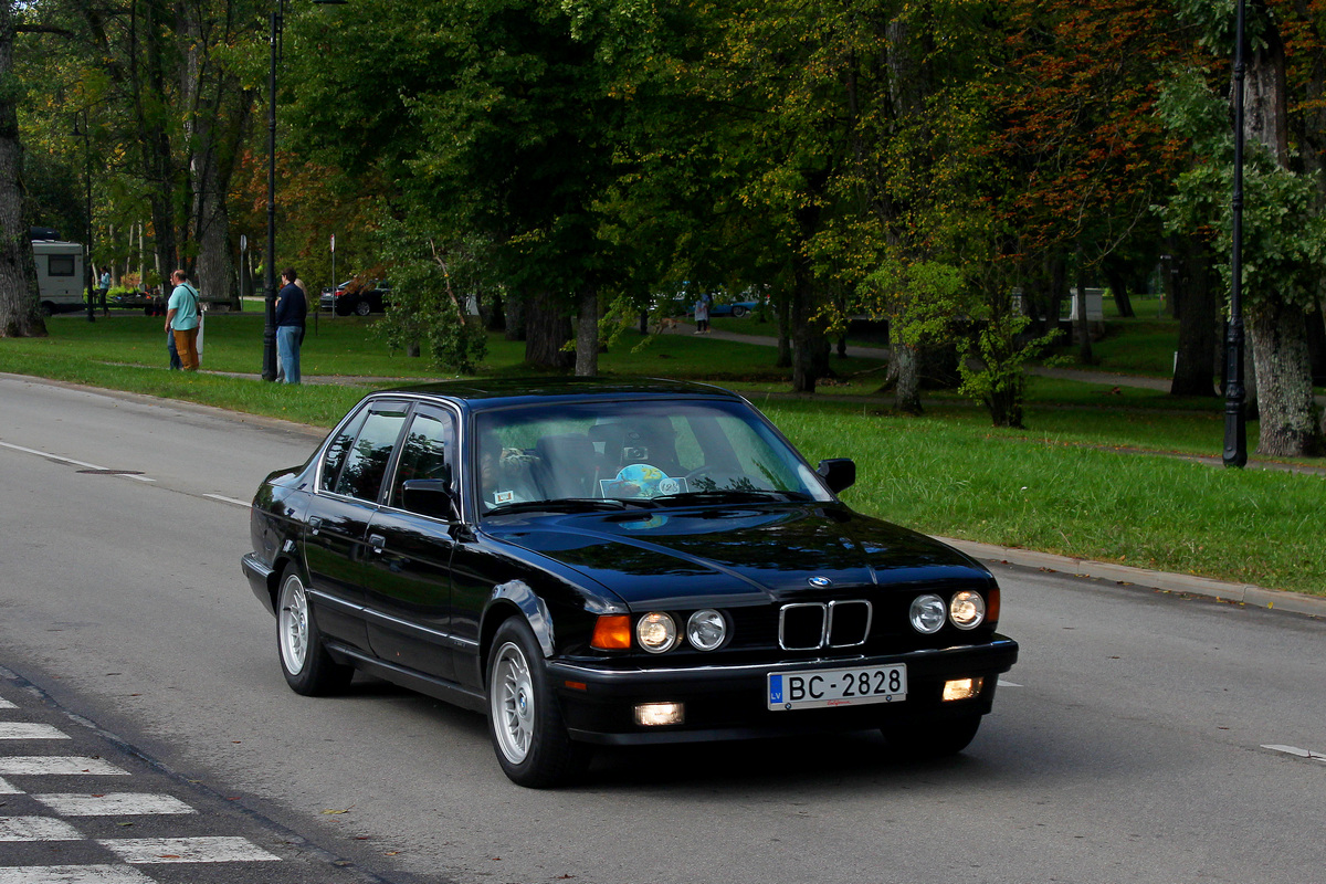 Латвия, № BC-2828 — BMW 7 Series (E32) '86-94; Латвия — Retro Jūrmala 25