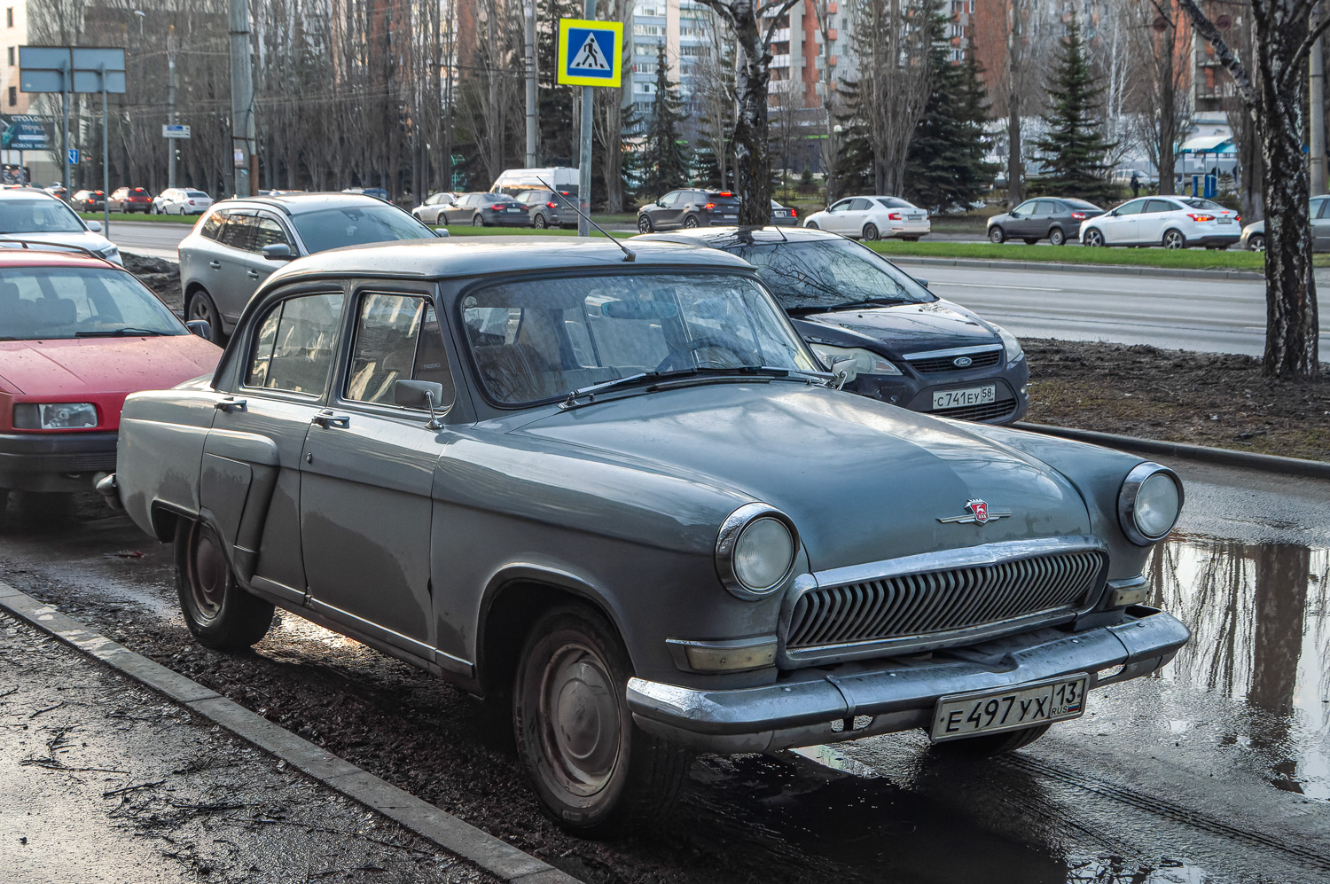 Пензенская область, № Е 497 УХ 13 — ГАЗ-М-21Л Волга '62-64; Мордовия — Вне региона