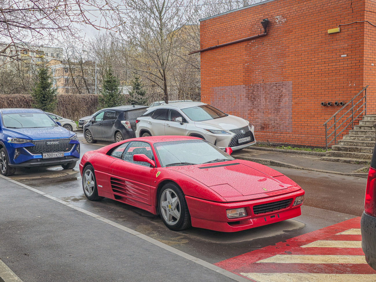Москва, № (77) Б/Н 0944 — Ferrari 348 '89-95; Транспортные средства без номеров (Москва)