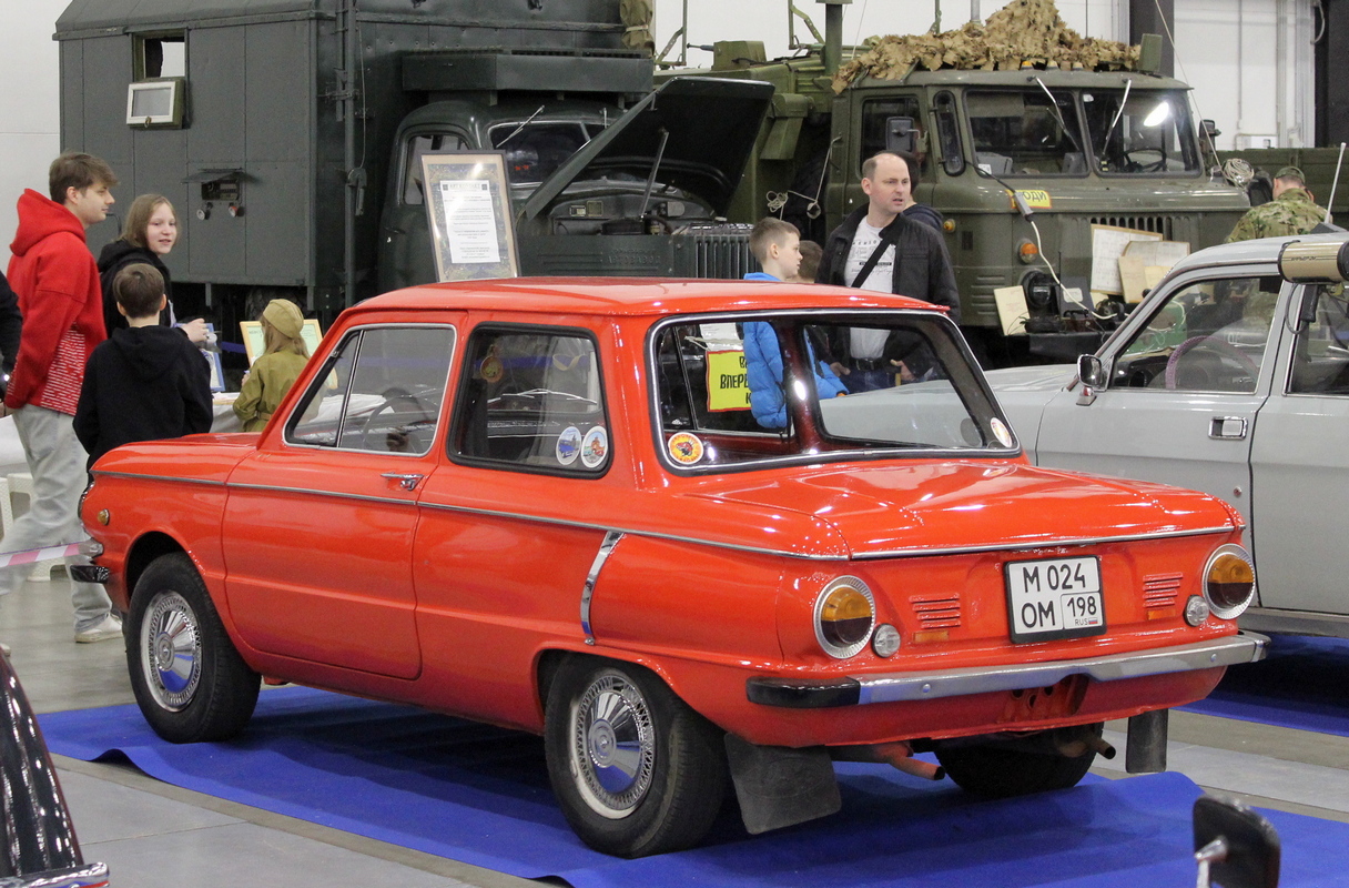 Санкт-Петербург, № М 024 ОМ 198 — ЗАЗ-968/968А Запорожец '71-79; Санкт-Петербург — Олдтаймер-Галерея Ильи Сорокина
