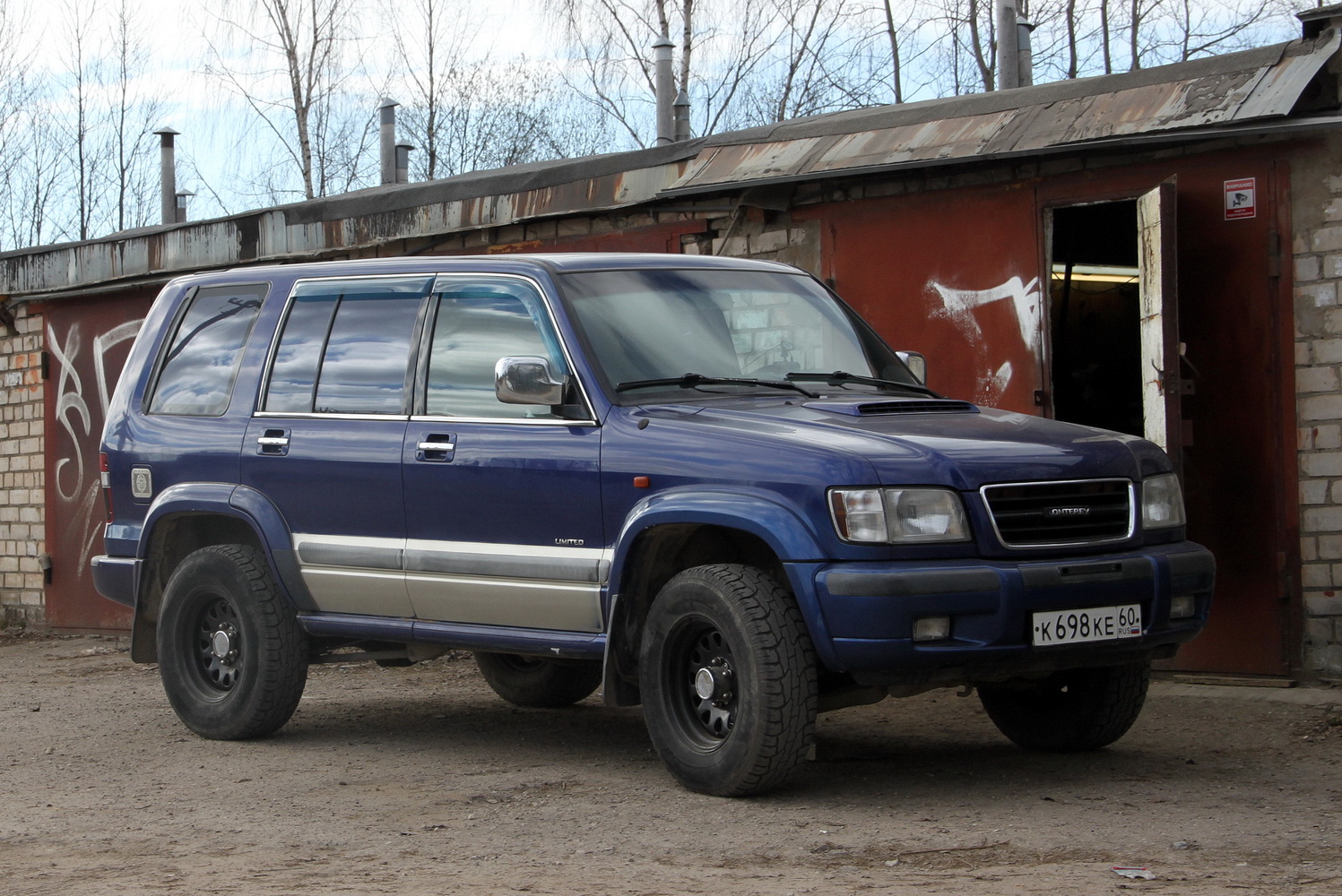 Псковская область, № К 698 КЕ 60 — Opel Monterey '92-98
