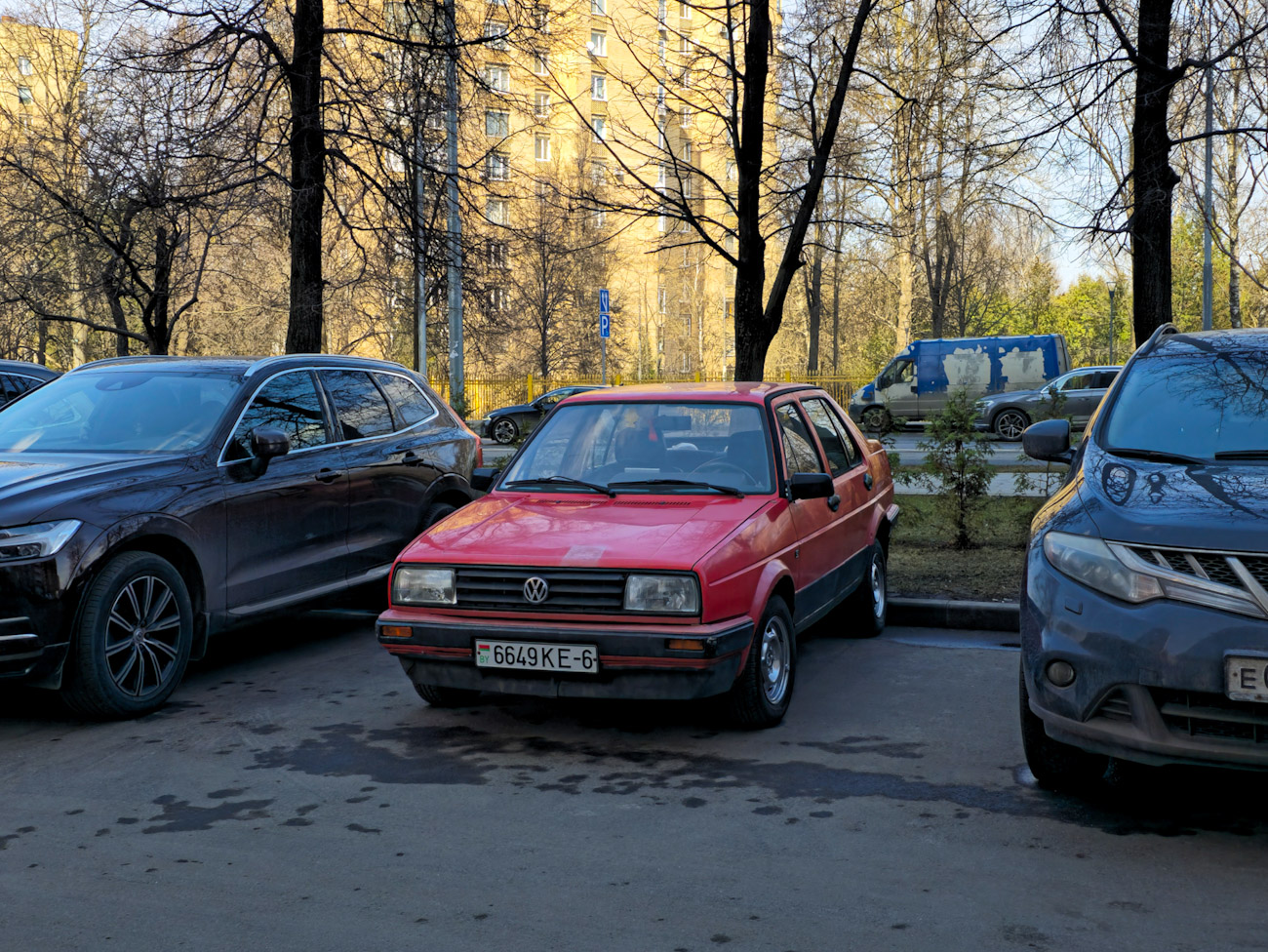 Могилёвская область, № 6649 КЕ-6 — Volkswagen Jetta Mk2 (Typ 16) '84-92