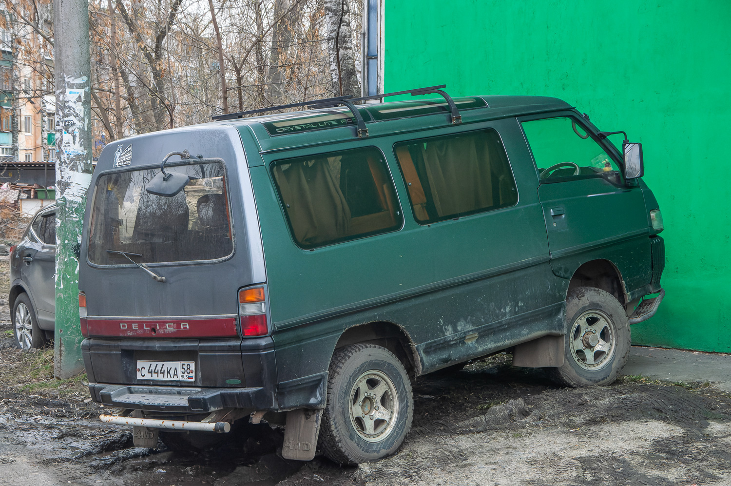 Пензенская область, № С 444 КА 58 — Mitsubishi Delica (3G) '86-99