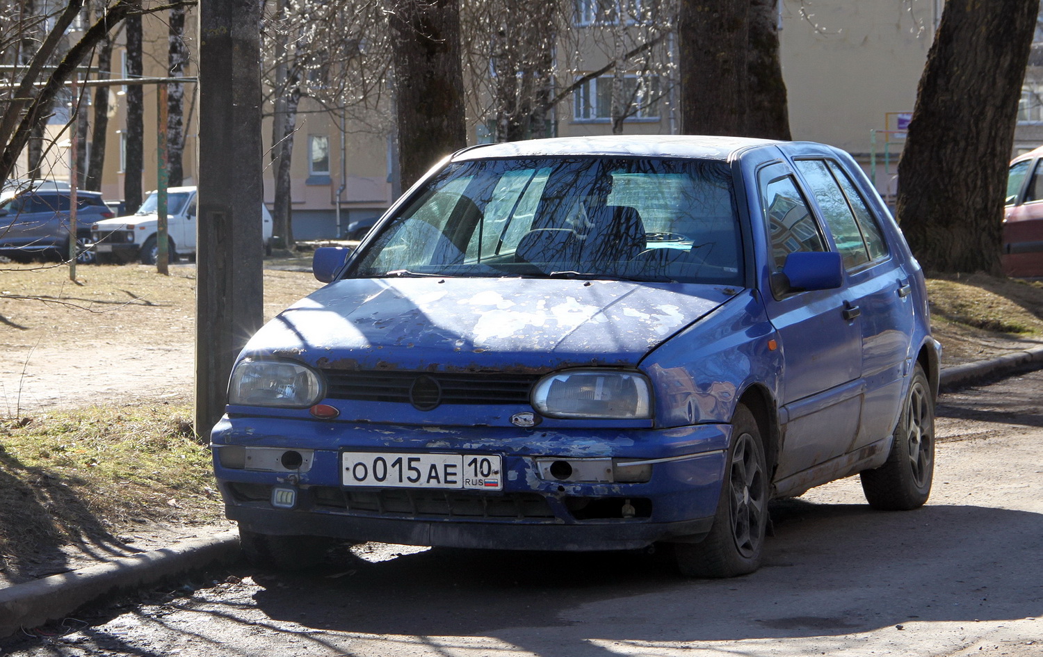 Карелия, № О 015 АЕ 10 — Volkswagen Golf III '91-98
