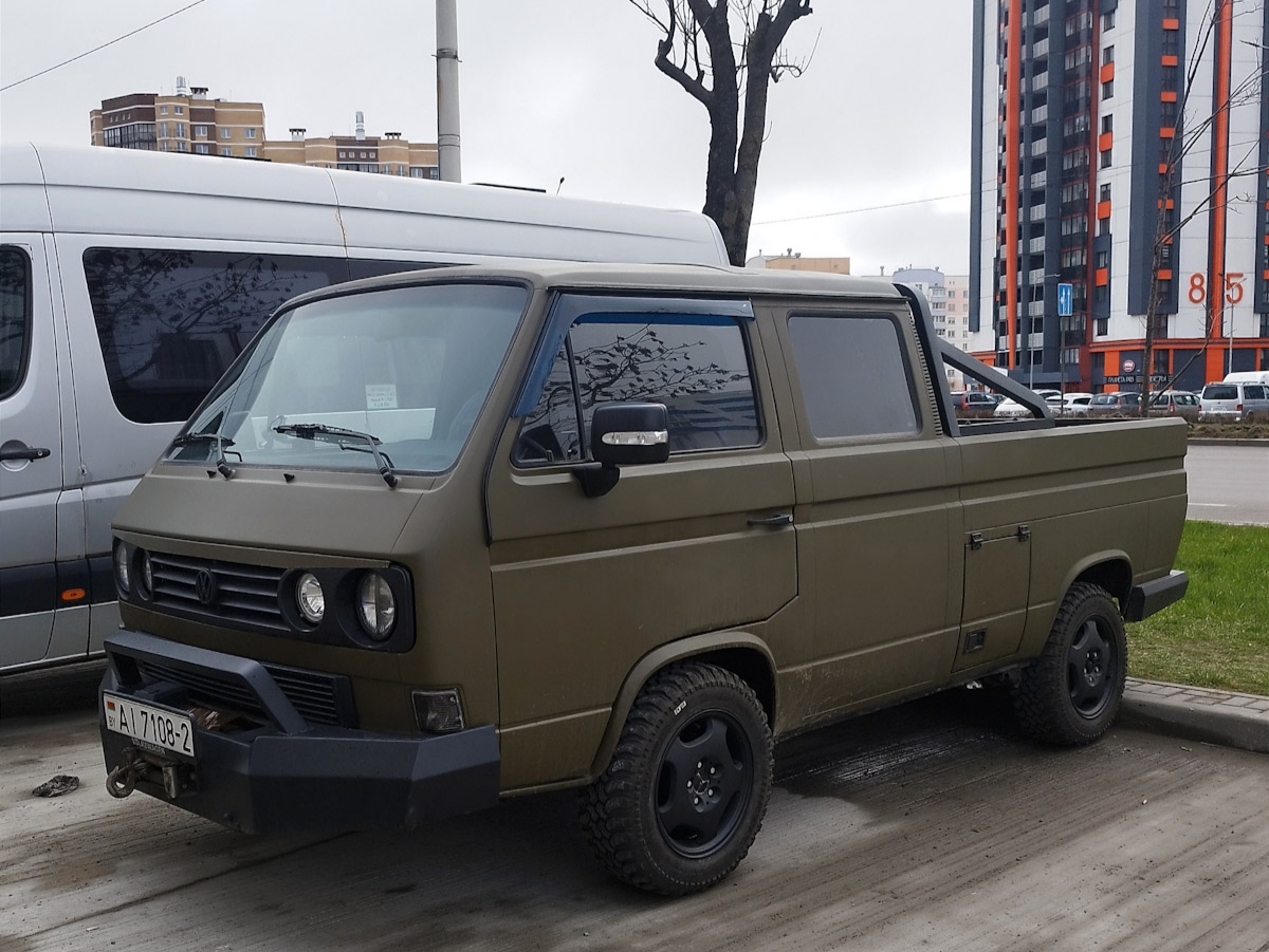 Витебская область, № АІ 7108-2 — Volkswagen (T3) Doppelkabine '79-92