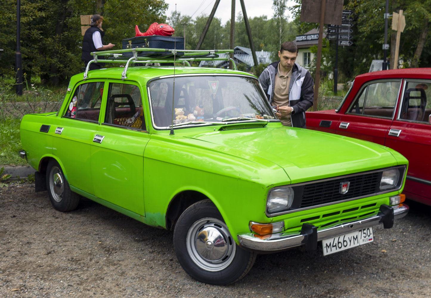 Московская область, № М 466 УМ 750 — Москвич-2140Д '76-88; Московская область — Автоэкзотика 2025