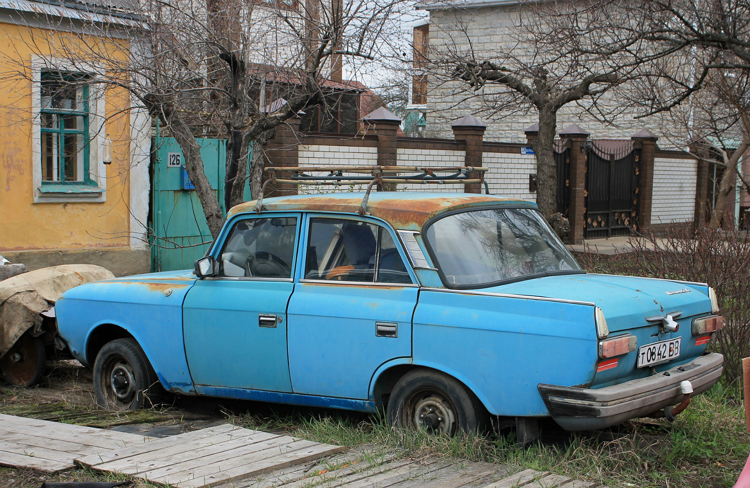 Воронежская область, № Т 0842 ВВ — Москвич-412ИЭ-028 (Иж) '82-01