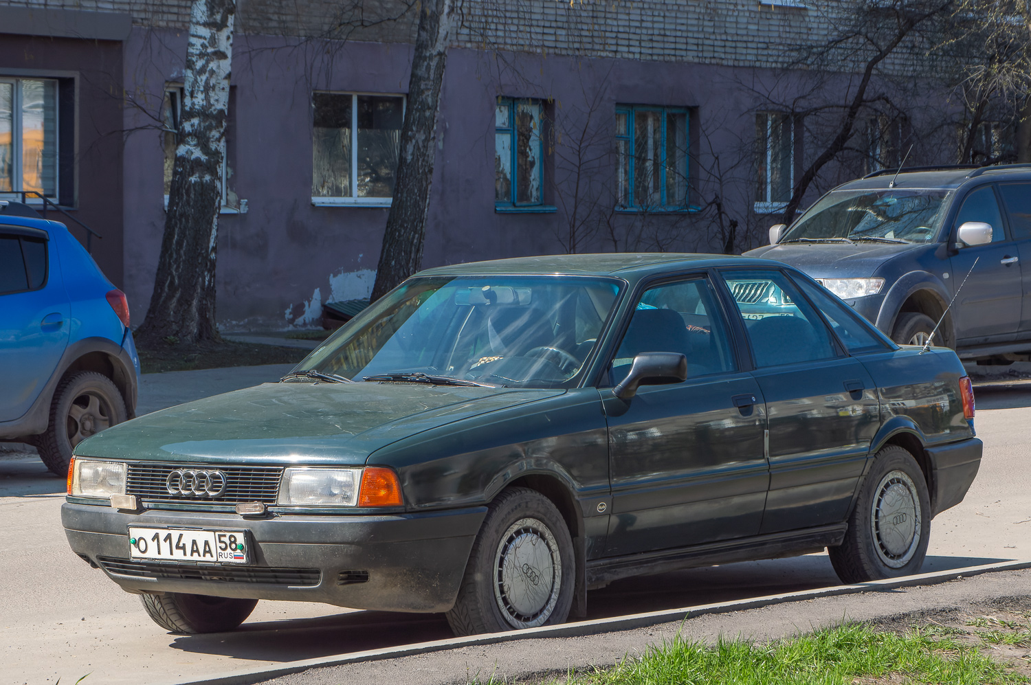Пензенская область, № О 114 АА 58 — Audi 80 (B3) '86-91