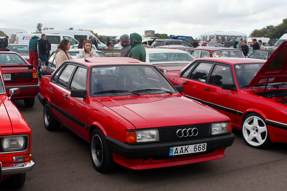 Литва, № AAK 668 — Audi 80 (B2) '78-86; Литва — Retro mugė 2025 ruduo