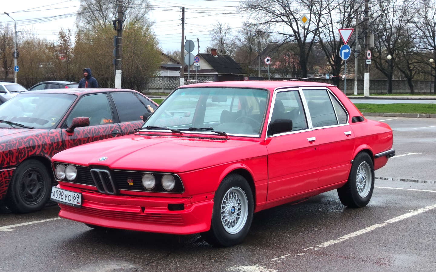 Тверская область, № А 098 УО 69 — BMW 5 Series (E12) '72-81; Тверская область — Открытие сезона 2026 Тверского ретро-клуба