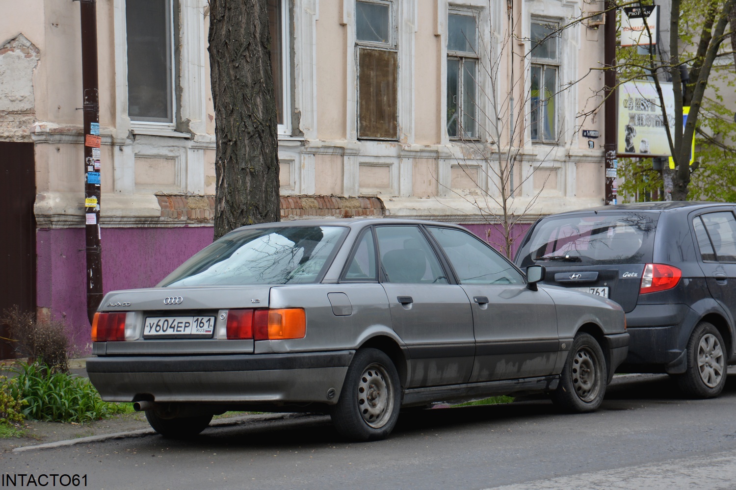 Ростовская область, № У 604 ЕР 161 — Audi 80 (B3) '86-91