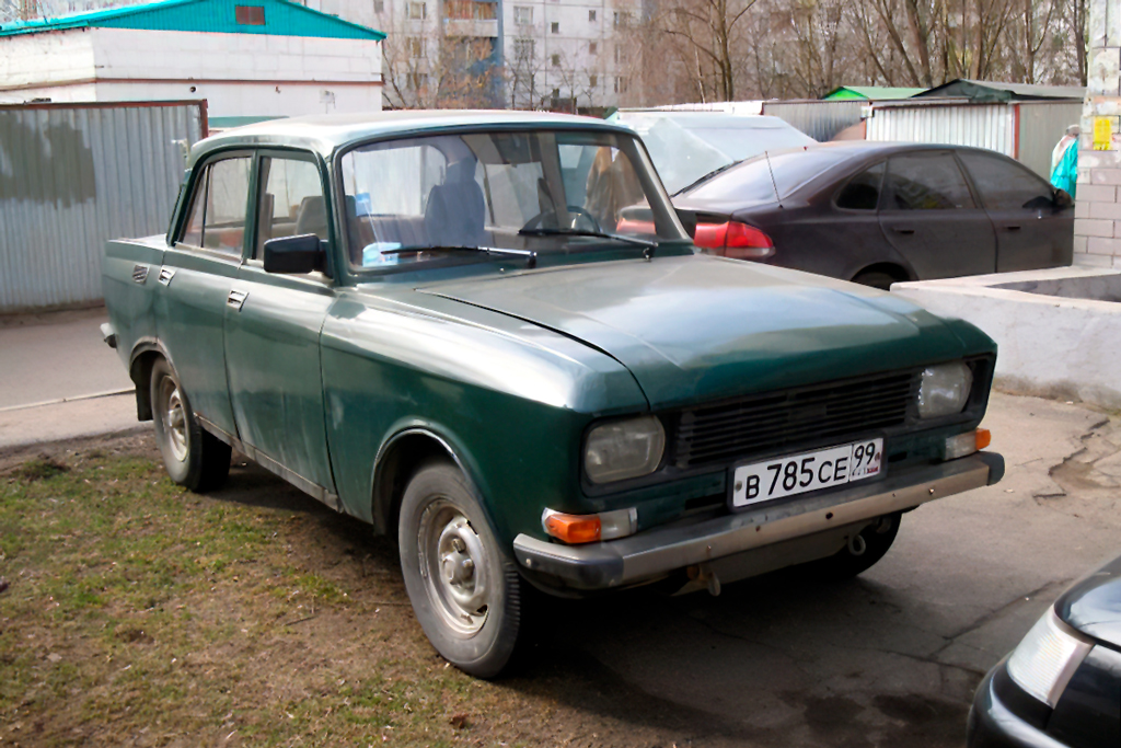 Москва, № В 785 СЕ 99 — Москвич-2140 '76-88