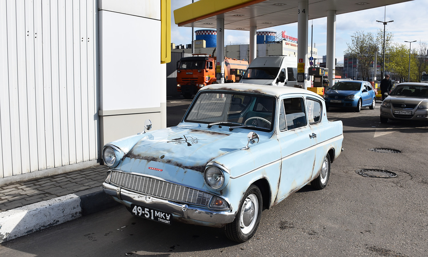 Москва, № 49-51 МКУ — Ford Anglia (105E) '59-67