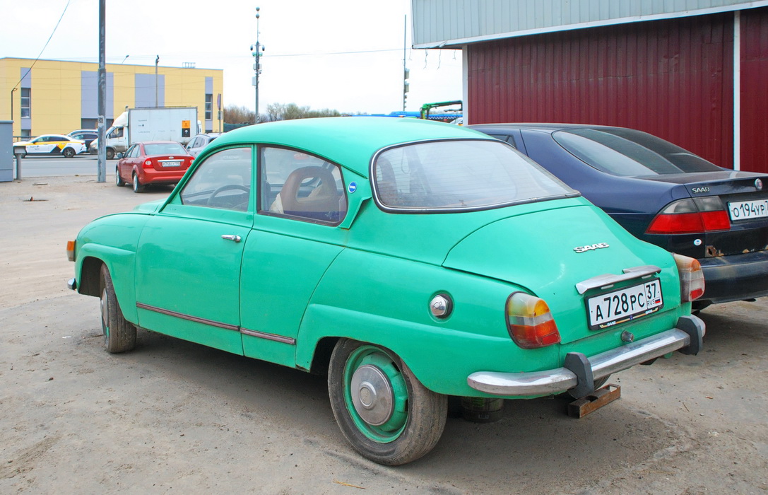 Ивановская область, № А 728 РС 37 — Saab 96 '69-78