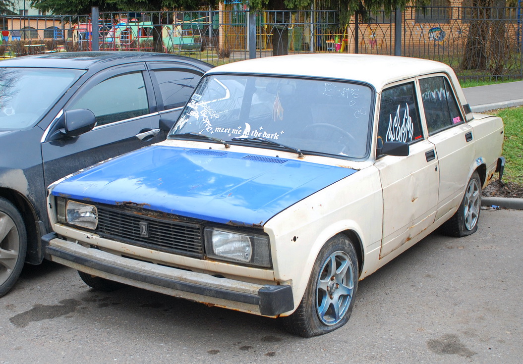 Москва, № Г 0108 КЖ — ВАЗ-2107 Жигули '82-91; Калужская область — Вне региона