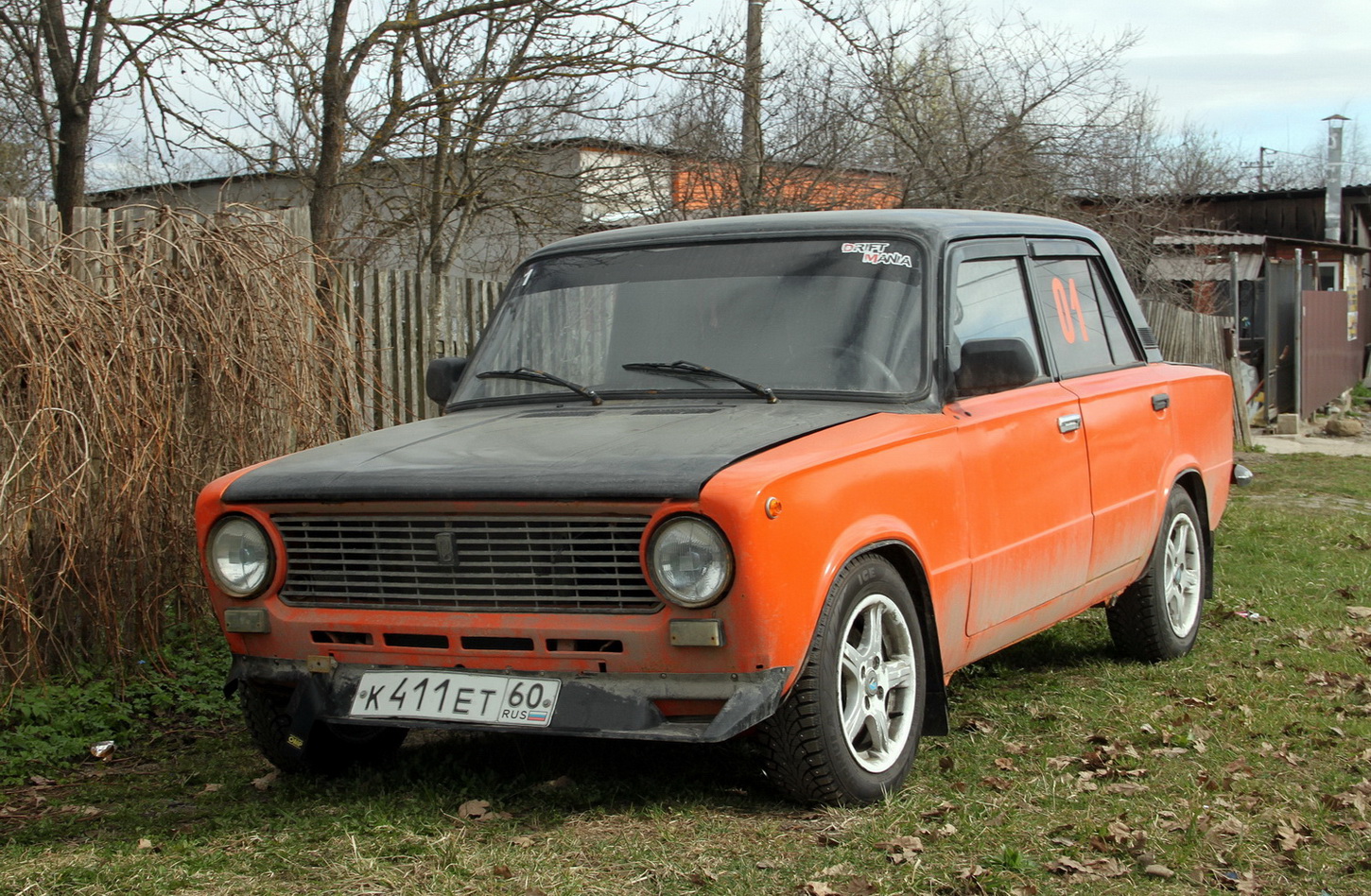 Псковская область, № К 411 ЕТ 60 — ВАЗ-21011 Жигули '74-83