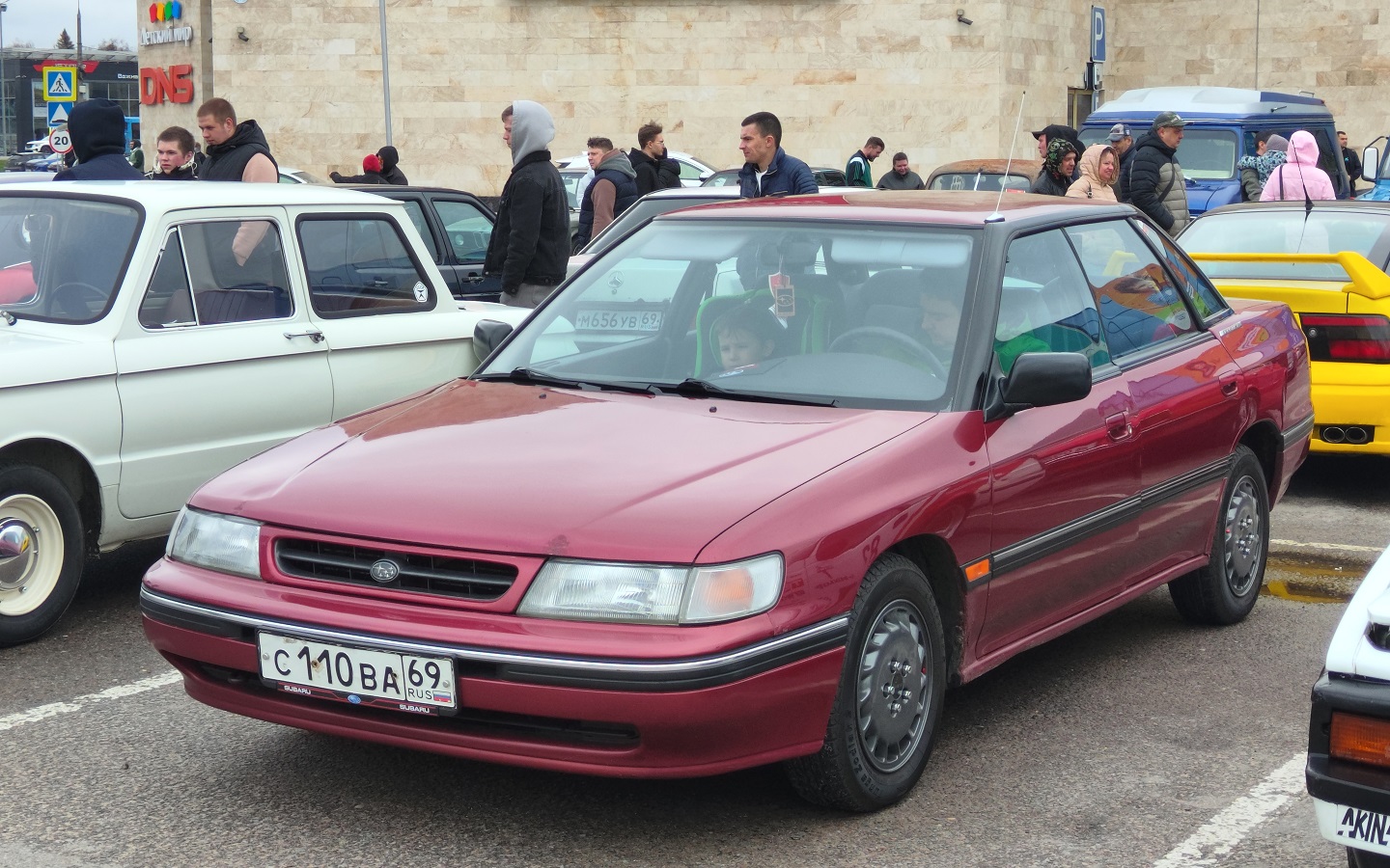 Тверская область, № С 110 ВА 69 — Subaru Legacy (1G) '89-93; Тверская область — Открытие сезона 2026 Тверского ретро-клуба