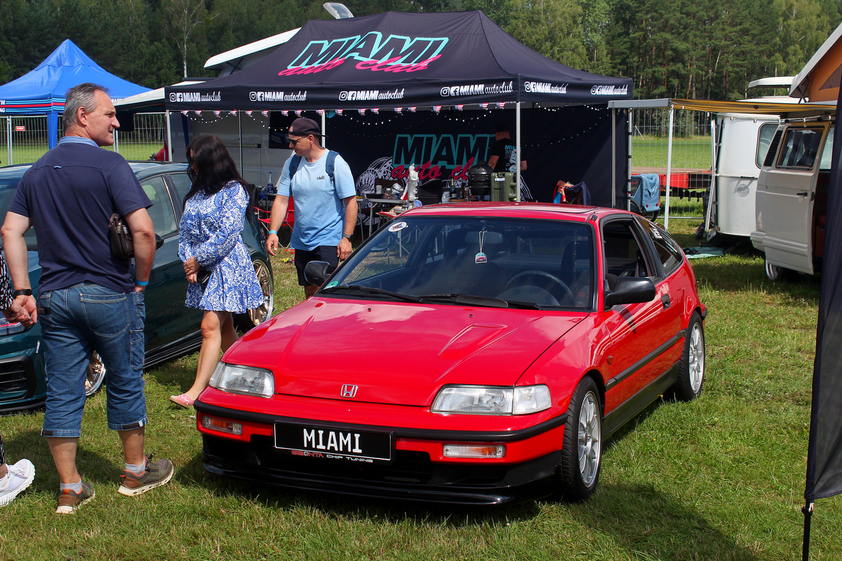 Литва, № (LT) U/N 0127 — Honda CR-X (2G) '87-91; Литва — American Spirit 2025