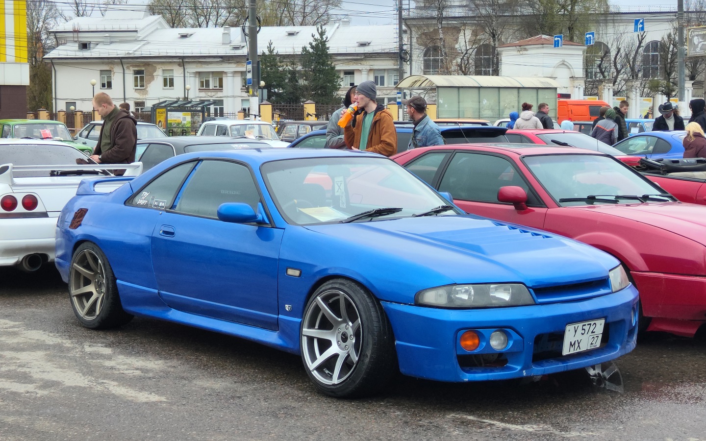 Тверская область, № У 572 МХ 27 — Nissan Skyline (R33) '93-98; Тверская область — Открытие сезона 2026 Тверского ретро-клуба