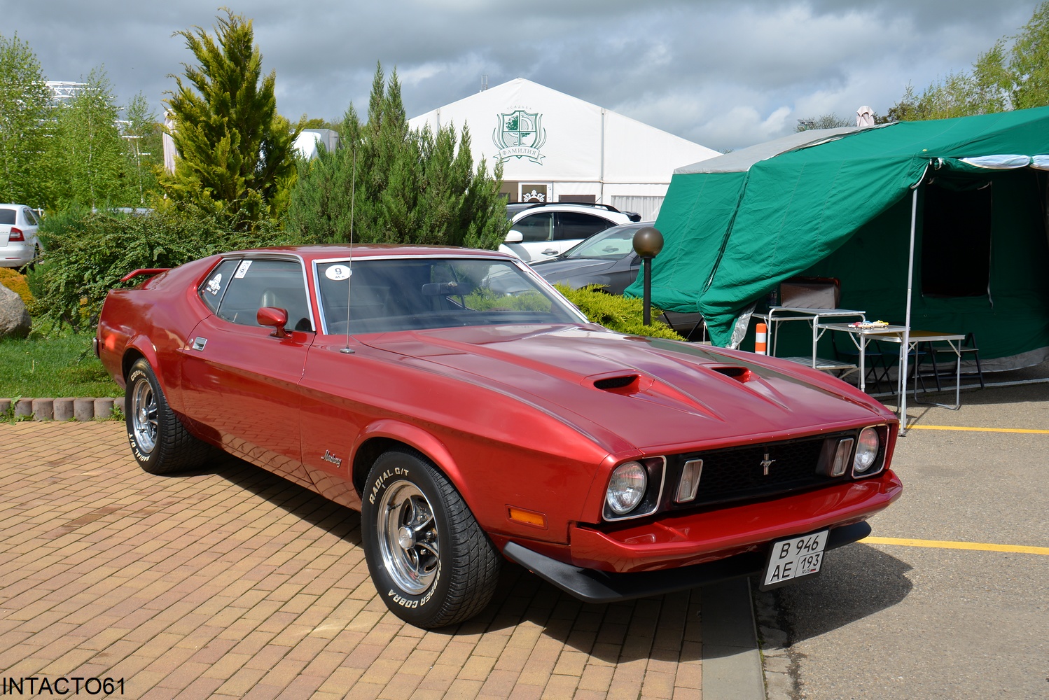 Краснодарский край, № В 946 АЕ 193 — Ford Mustang (1G) '65-73; Краснодарский край — Выставка "Гонка времени"-2025