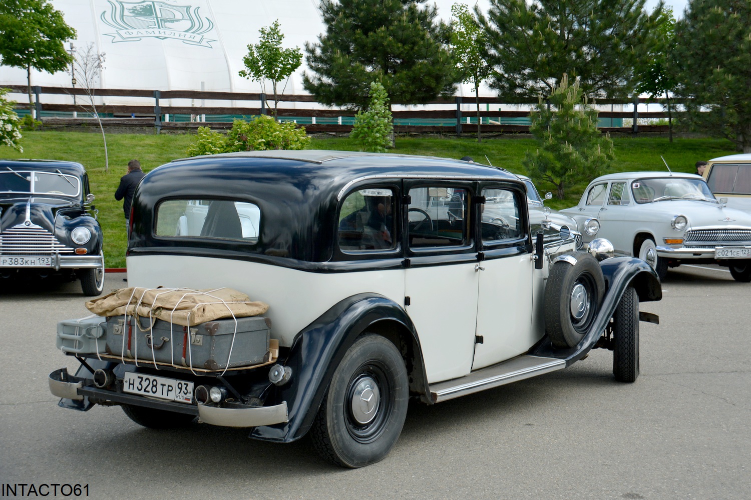 Краснодарский край, № Н 328 ТР 93 — Mercedes-Benz 290 (W18) '33-37; Краснодарский край — Выставка "Гонка времени"-2025