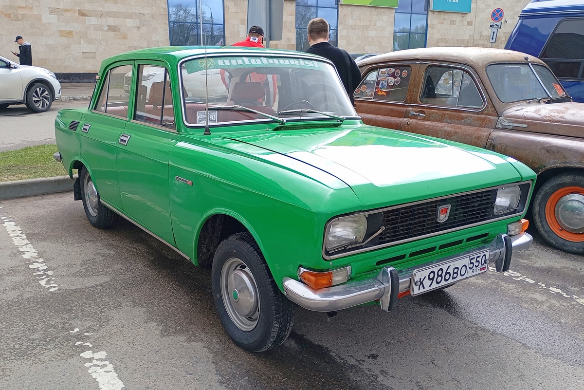 Московская область, № К 986 ВО 550 — Москвич-2138/2140 (общая модель); Тверская область — Открытие сезона 2026 Тверского ретро-клуба