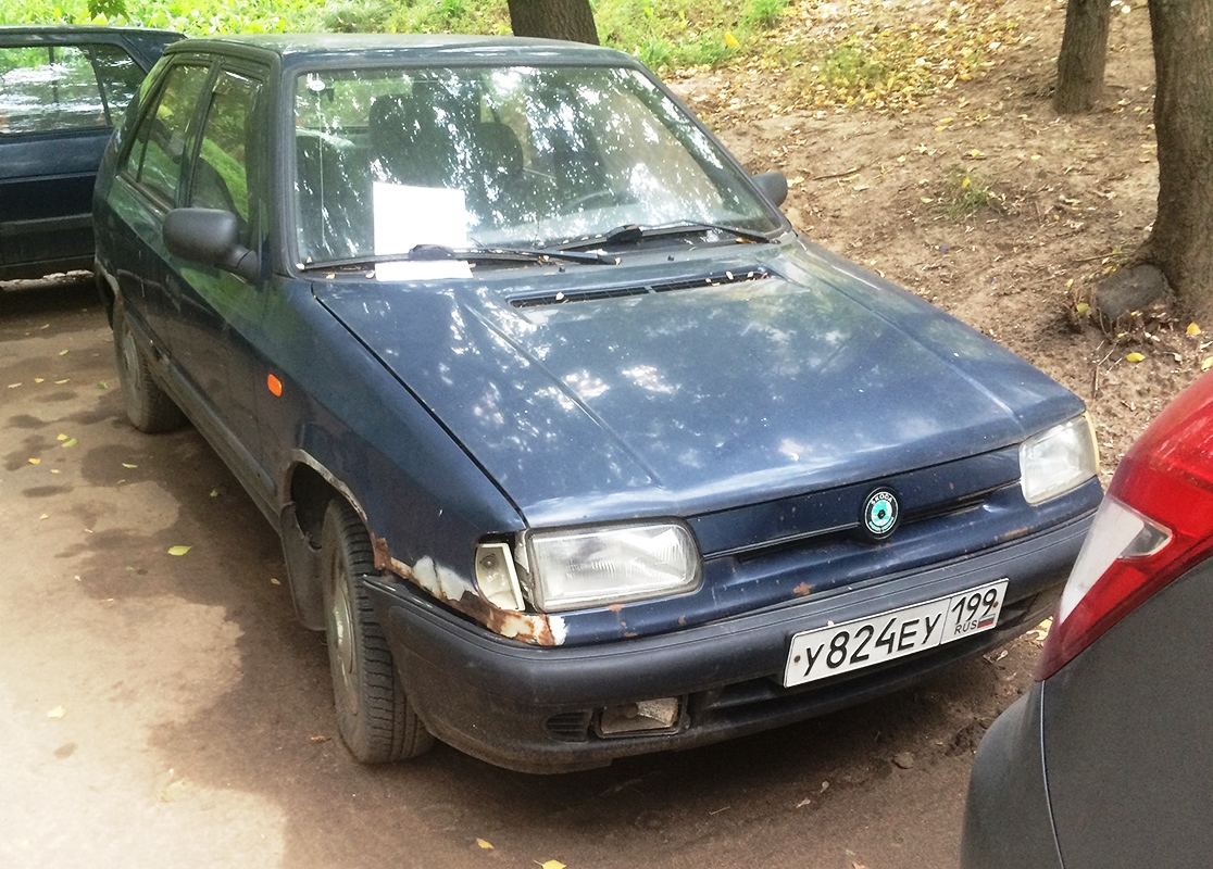 Москва, № У 824 ЕУ 199 — Škoda Felicia (Typ 781, 791) '94-01