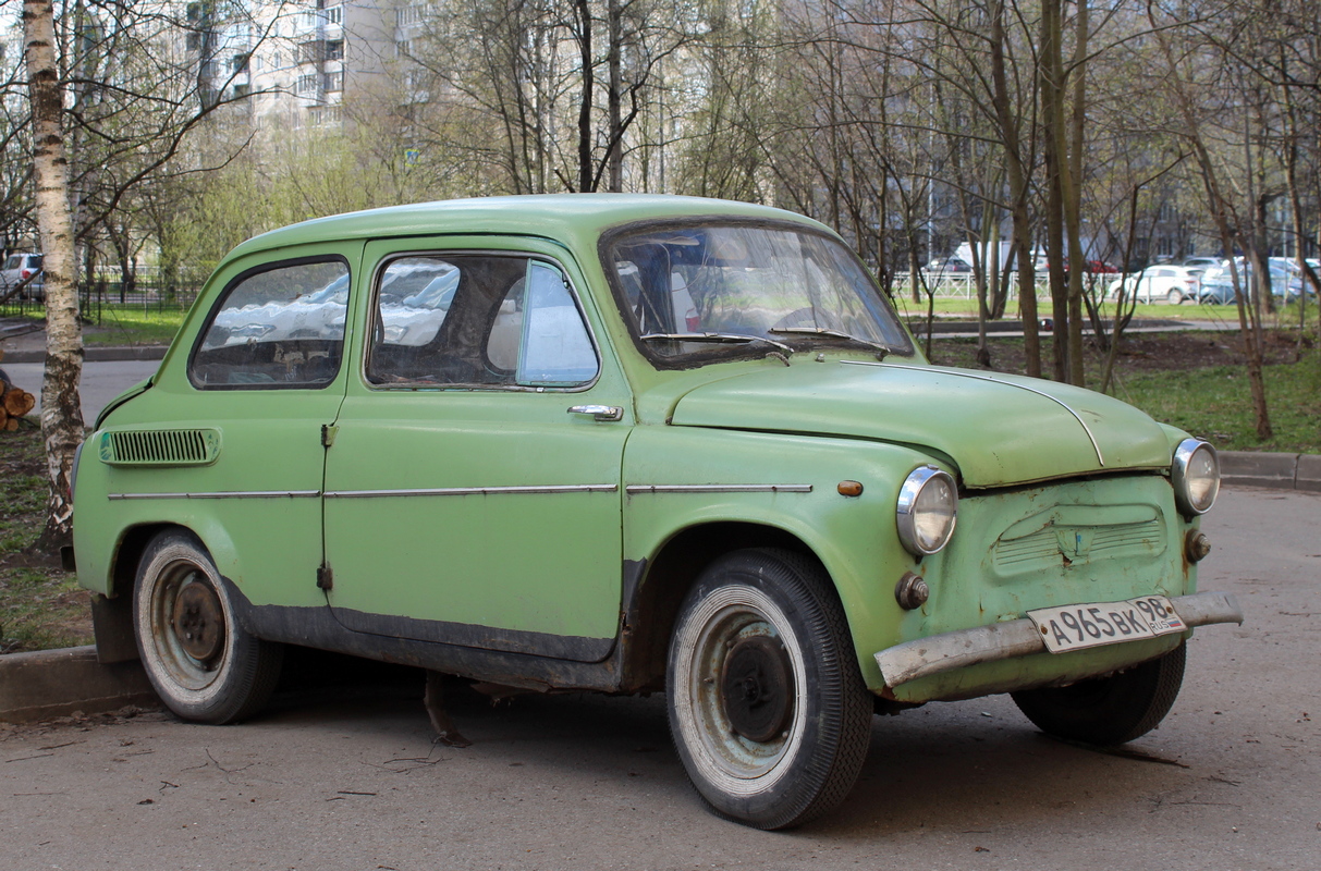 Санкт-Петербург, № А 965 ВК 98 — ЗАЗ-965АЭ Ялта '62-69