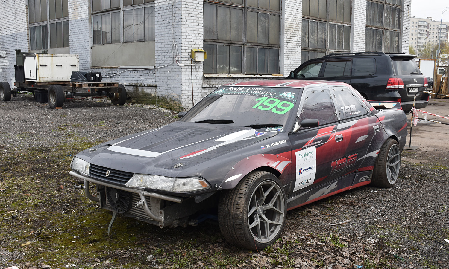 Москва, № (77) Б/Н 0954 — Toyota Mark II (X80) '88-95; Транспортные средства без номеров (Москва)