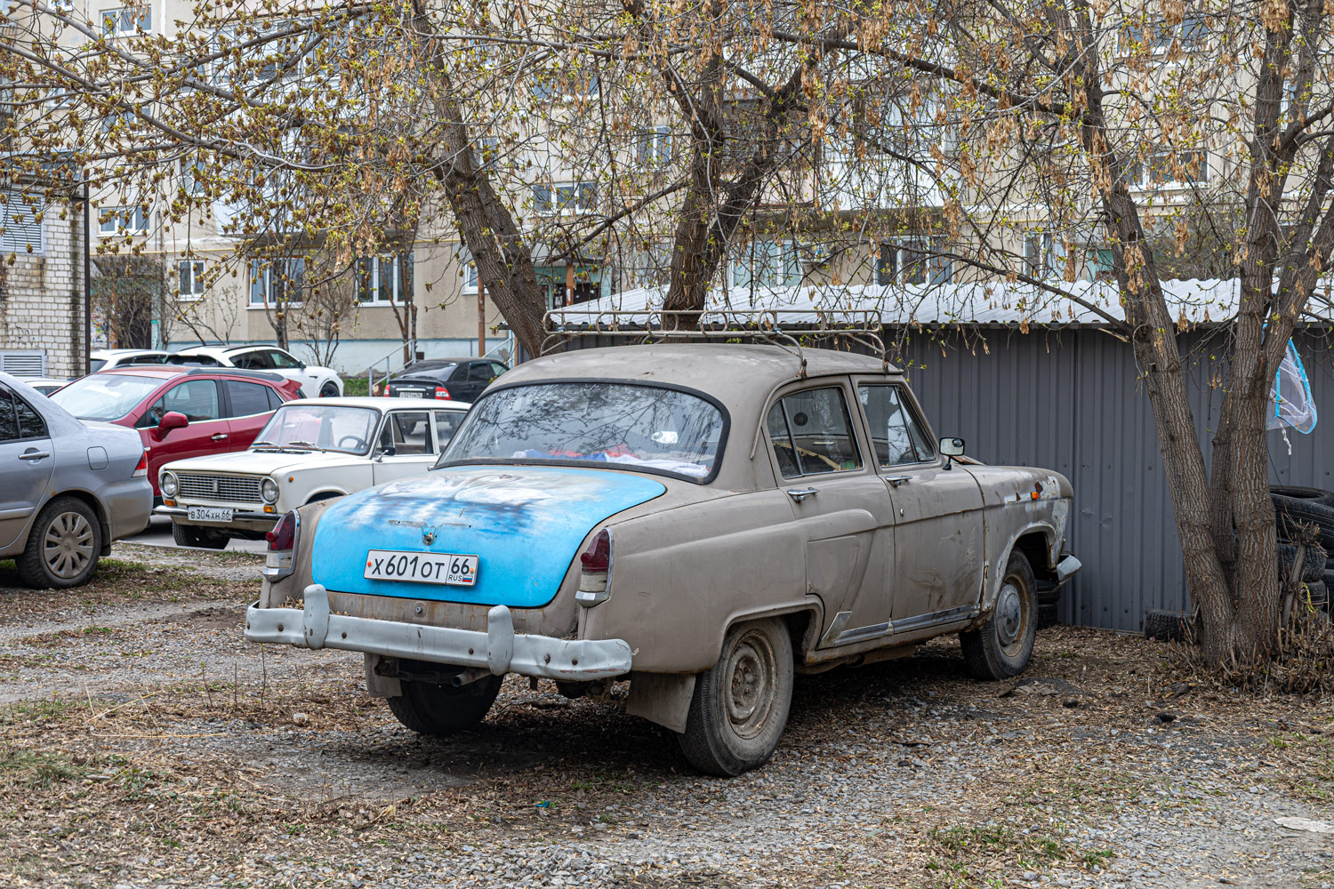 Свердловская область, № Х 601 ОТ 66 — ГАЗ-М-21И Волга '58-62