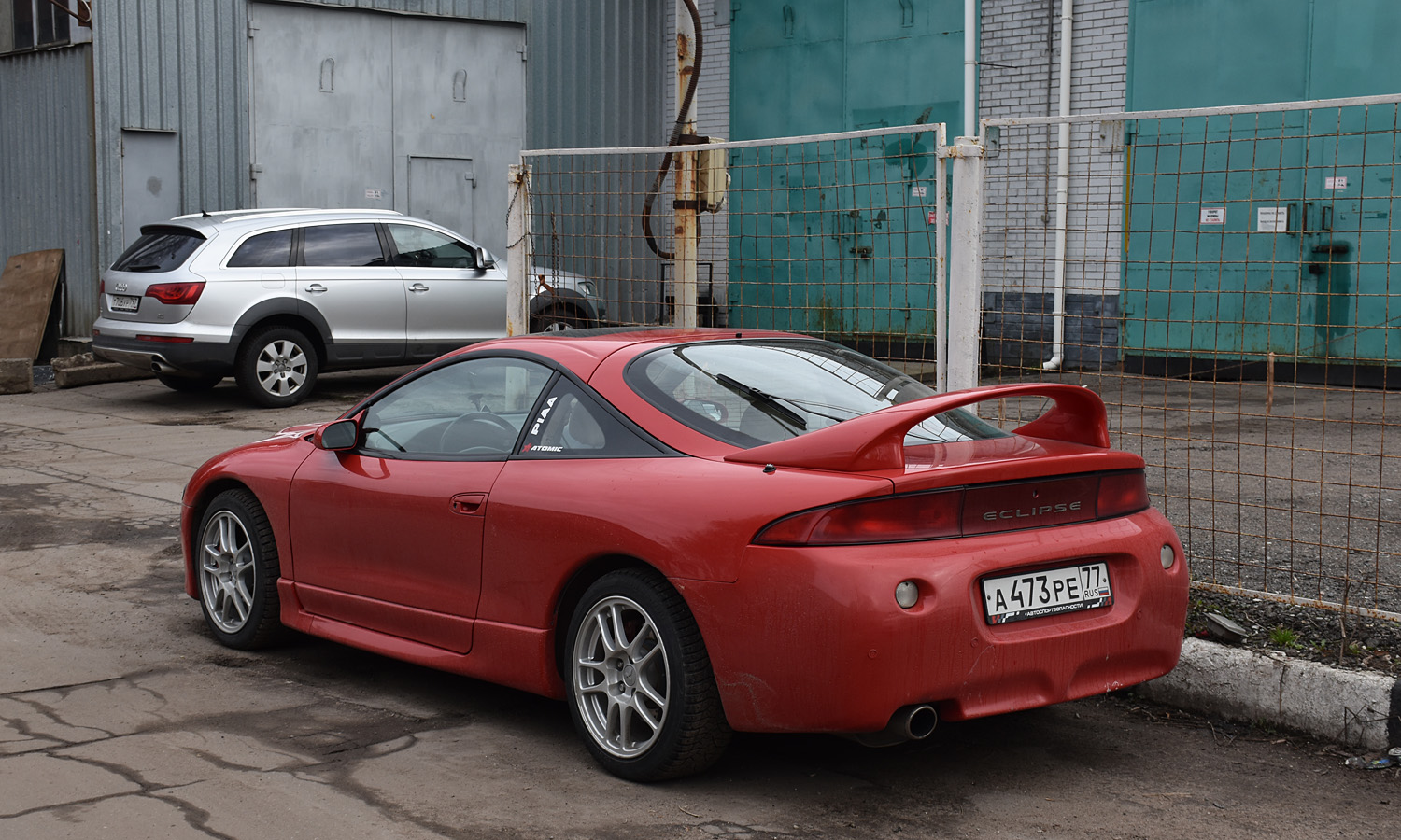 Москва, № А 473 РЕ 77 — Mitsubishi Eclipse (2G) '94-99