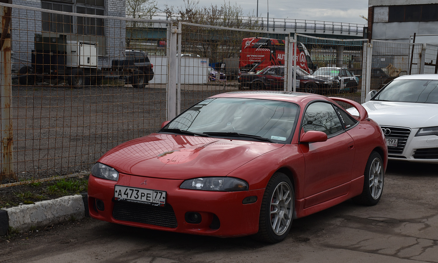 Москва, № А 473 РЕ 77 — Mitsubishi Eclipse (2G) '94-99