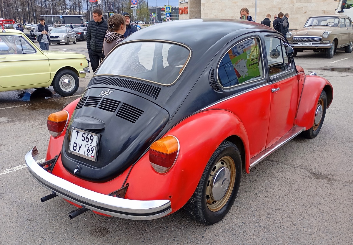 Тверская область, № Т 569 ВУ 69 — Volkswagen Käfer 1200L/J/1600i '74-04; Тверская область — Открытие сезона 2026 Тверского ретро-клуба