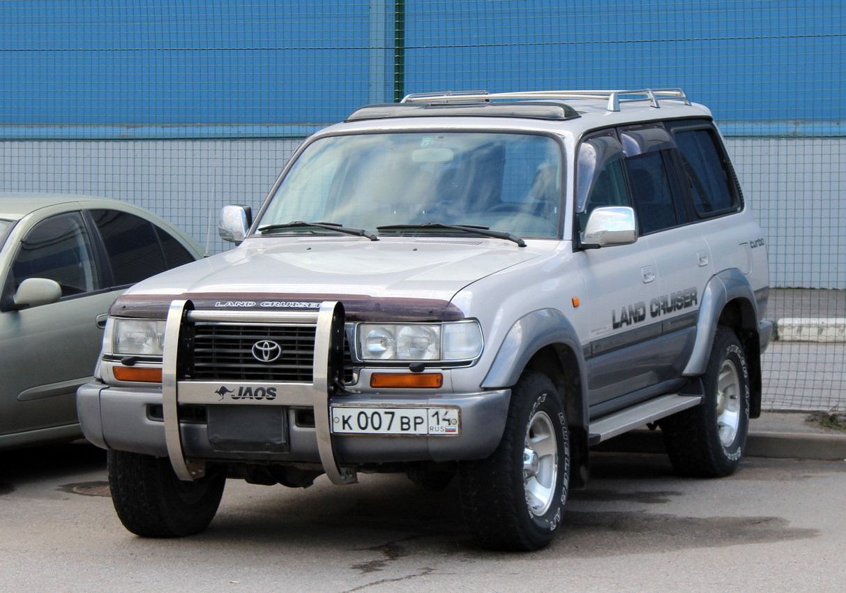 Саха (Якутия), № К 007 ВР 14 — Toyota Land Cruiser (J80) '89-97