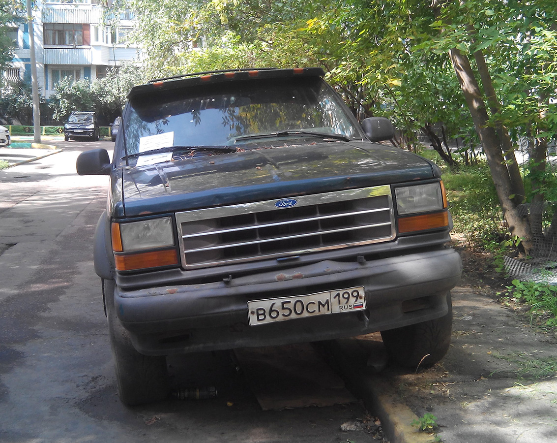 Москва, № В 650 СМ 199 — Ford Explorer (1G) '90-94