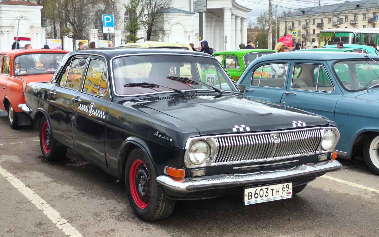 Тверская область, № В 603 ТН 69 — ГАЗ-24 Волга '68-86; Тверская область — Открытие сезона 2026 Тверского ретро-клуба