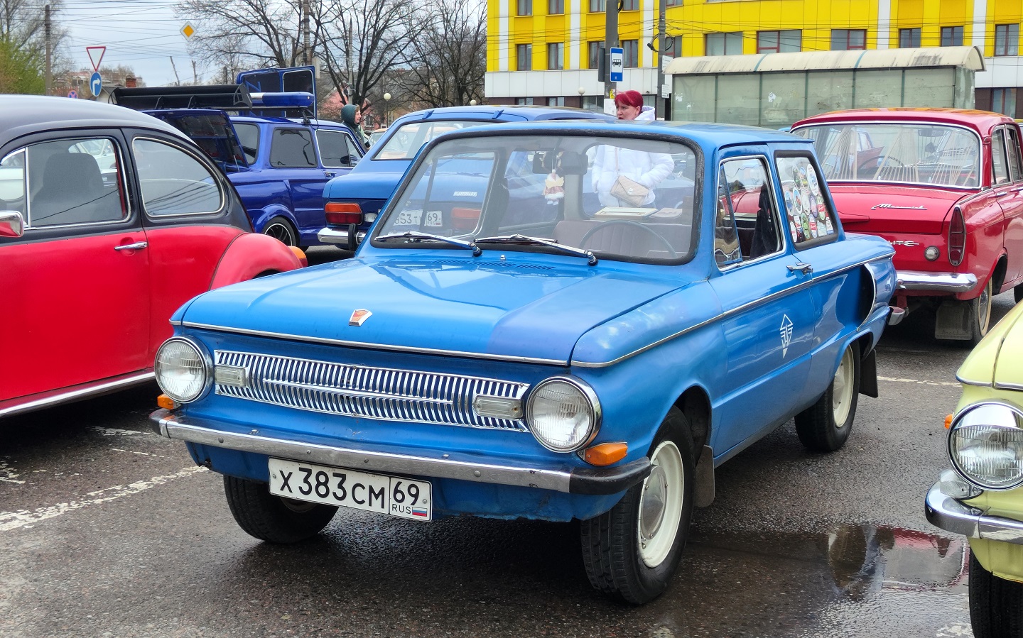Тверская область, № Х 383 СМ 69 — ЗАЗ-968/968А Запорожец '71-79; Тверская область — Открытие сезона 2026 Тверского ретро-клуба