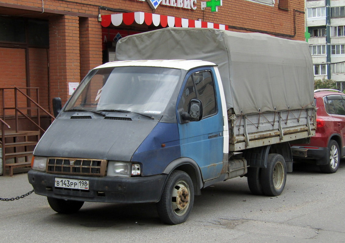 Санкт-Петербург, № В 143 РР 198 — ГАЗ-3302 ГАЗель '94-03