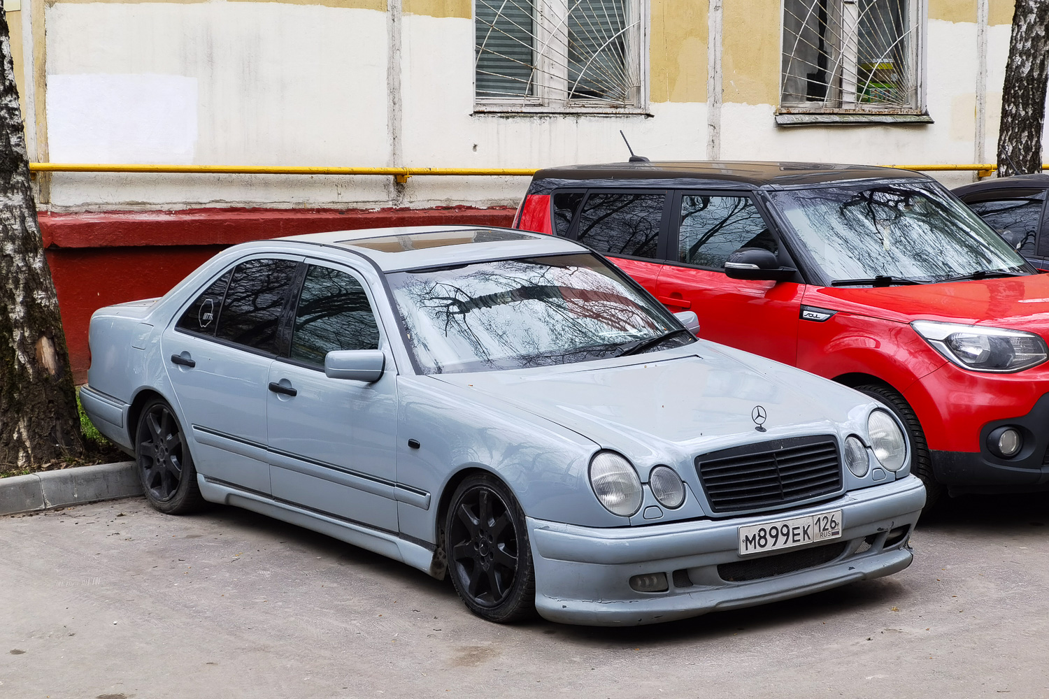 Москва, № М 899 ЕК 126 — Mercedes-Benz (W210) '95-03; Ставропольский край — Вне региона