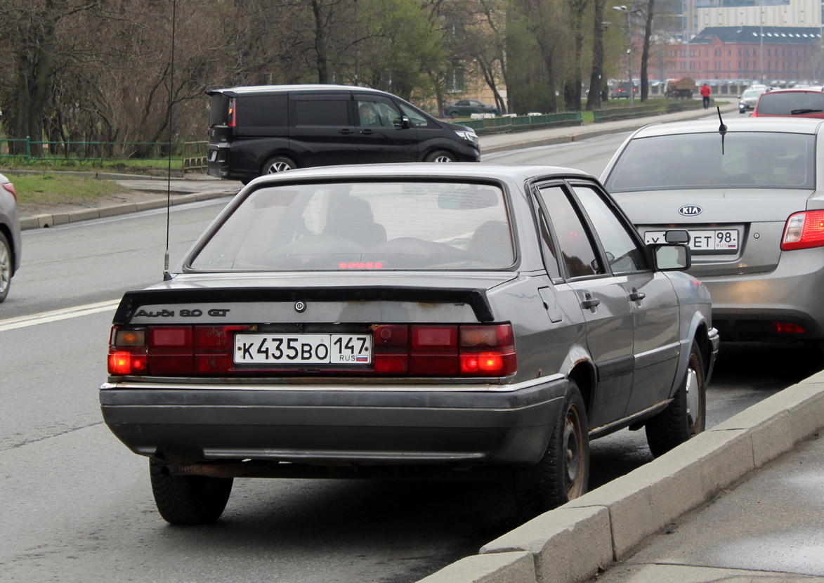 Ленинградская область, № К 435 ВО 147 — Audi 80 (B2) '78-86