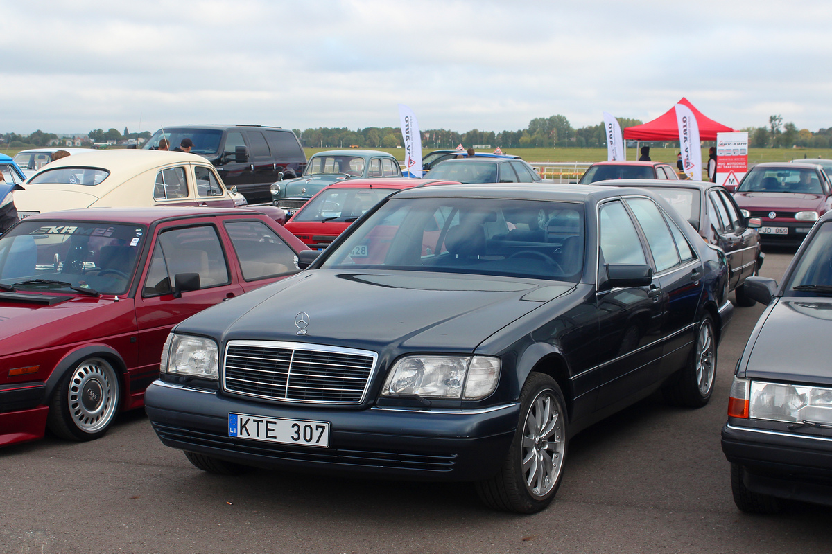 Литва, № KTE 307 — Mercedes-Benz (W140) '91-98; Литва — Retro mugė 2025 ruduo