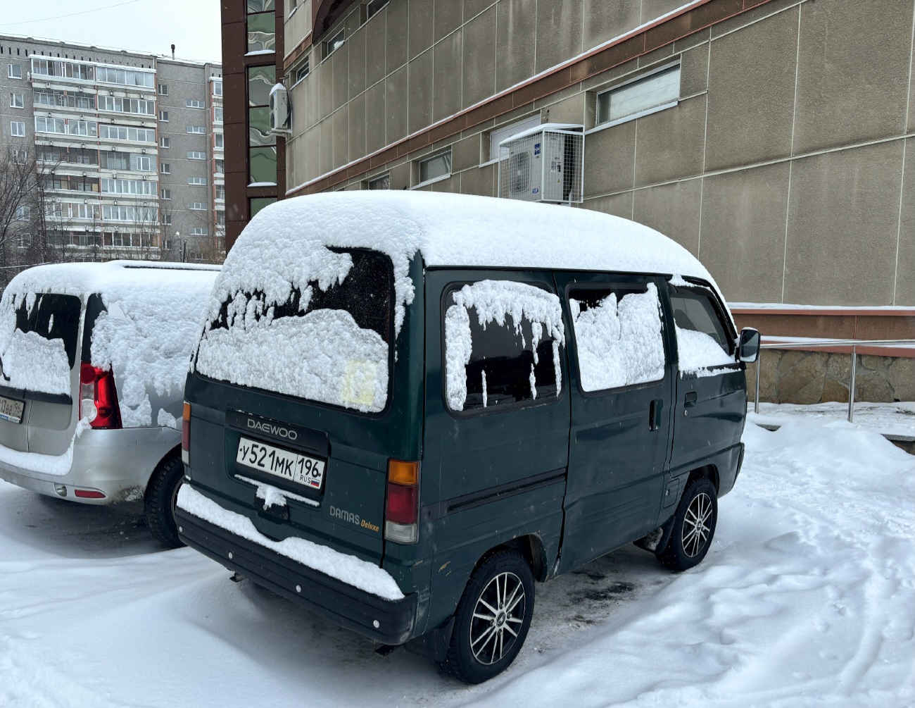 Свердловская область, № У 521 МК 196 — Daewoo Damas '91-05