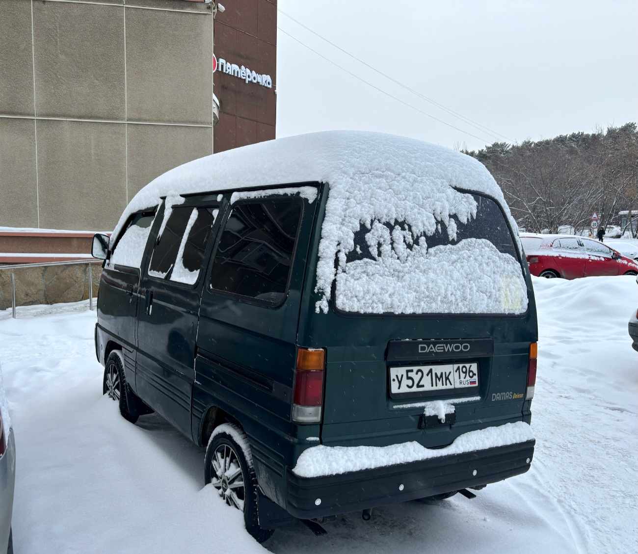 Свердловская область, № У 521 МК 196 — Daewoo Damas '91-05