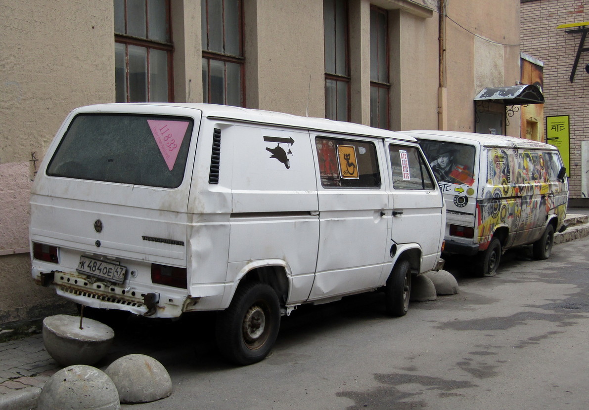 Ленинградская область, № К 484 ОЕ 47 — Volkswagen Typ 2 (T3) '79-92