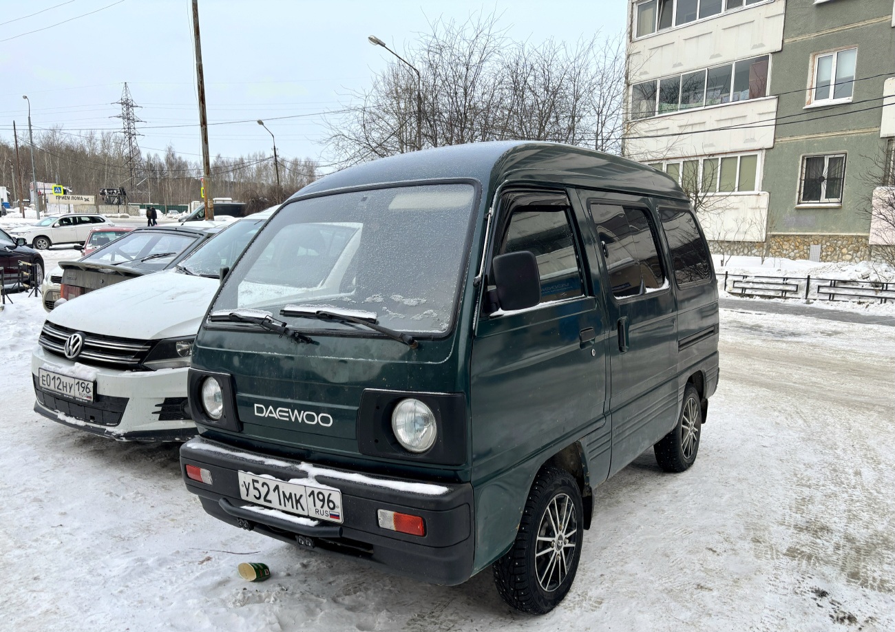 Свердловская область, № У 521 МК 196 — Daewoo Damas '91-05
