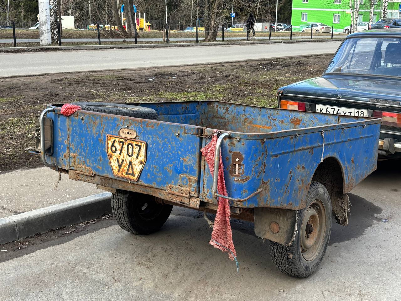 Удмуртия, № 6707 УД —  Модель неизвестна