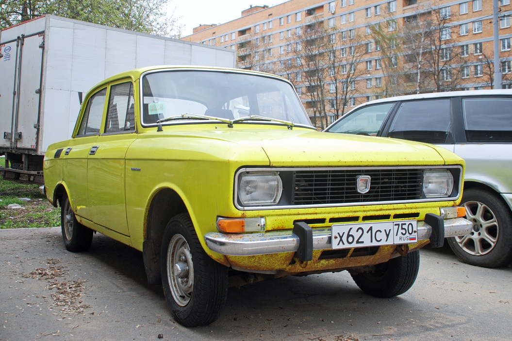 Московская область, № Х 621 СУ 750 — Москвич-21406 '78-87