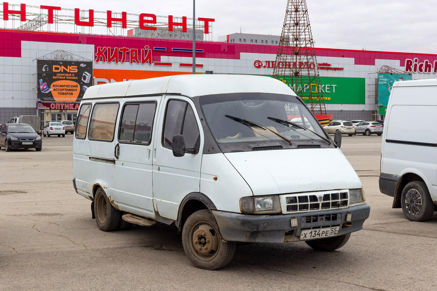 Омская область, № Х 134 РЕ 55 — ГАЗ-3221 ГАЗель '96-03