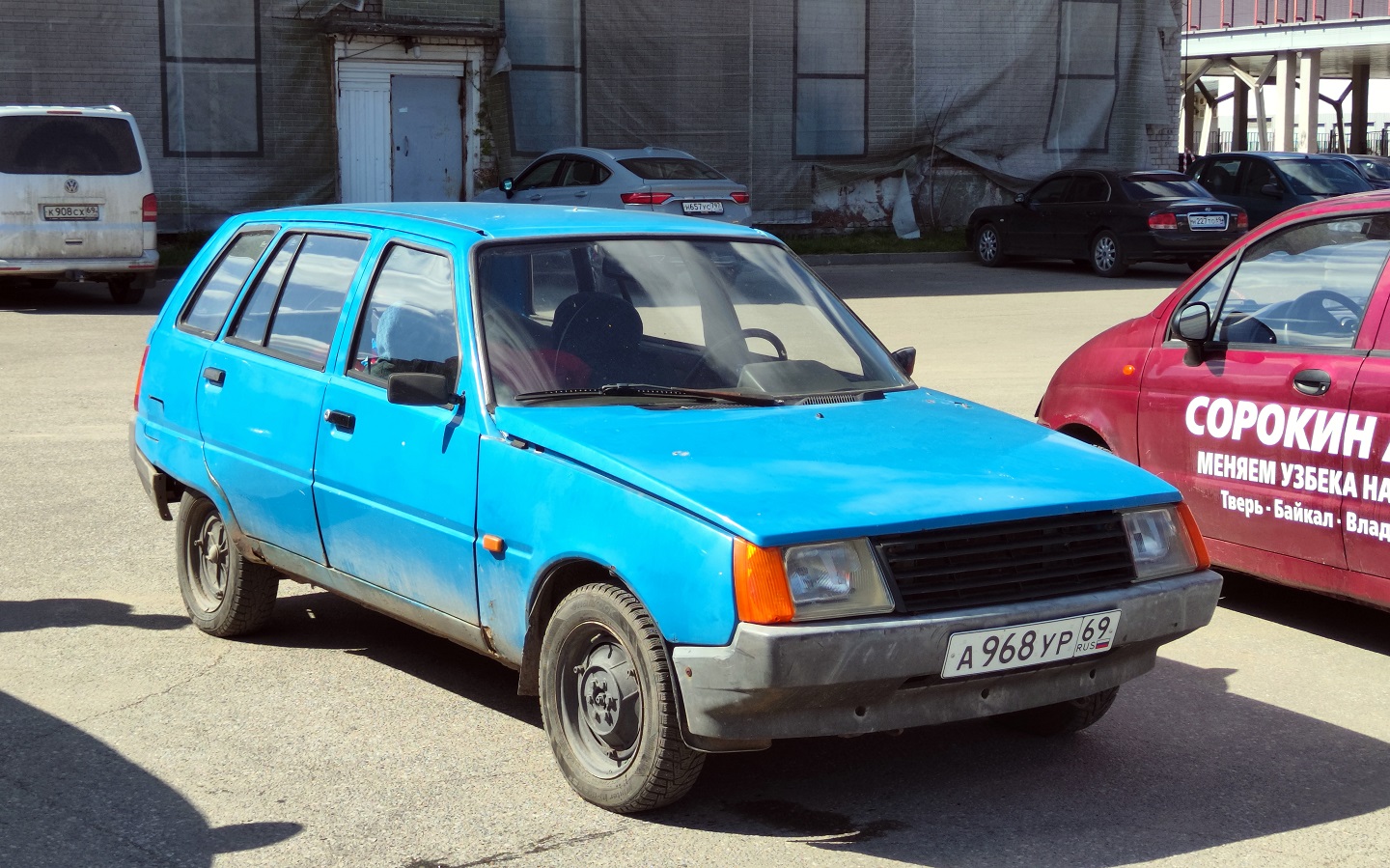 Тверская область, № А 968 УР 69 — ЗАЗ-1105 Дана '94–97